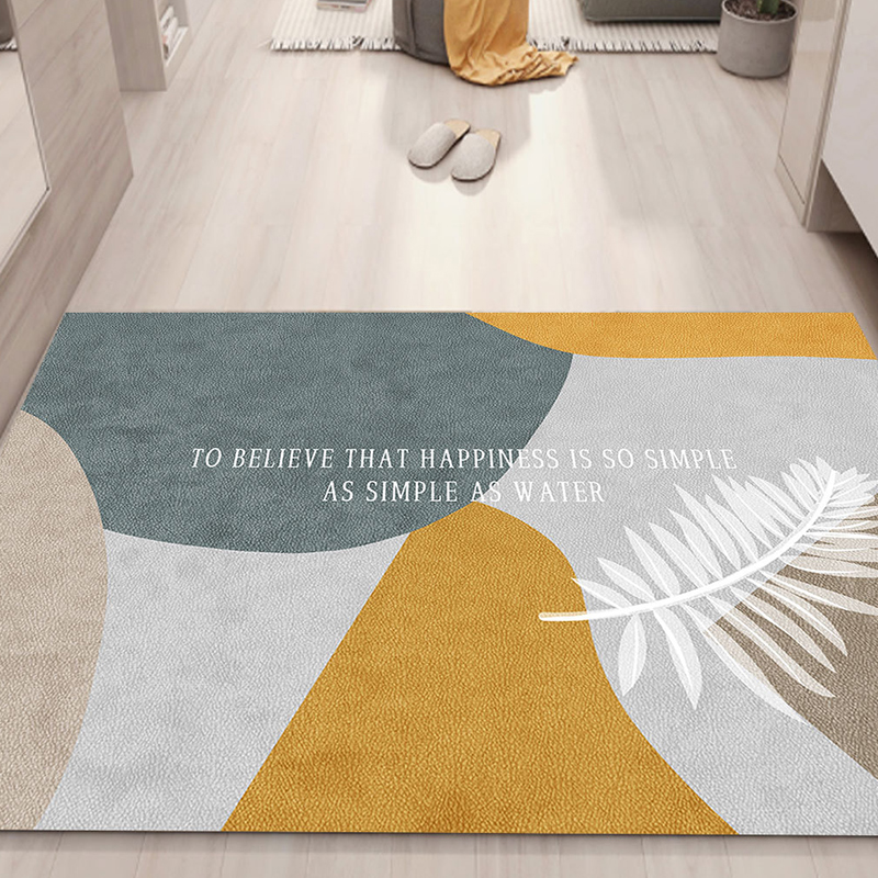 皮革入户门地垫pvc可擦洗门垫家用门口防滑脚垫进V户门地毯可裁剪