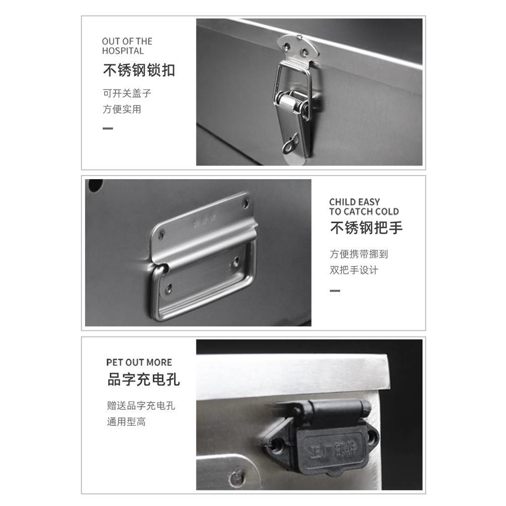 电动车电池盒不锈钢箱子定制电瓶车专用箱锂电池箱外壳电池仓定做