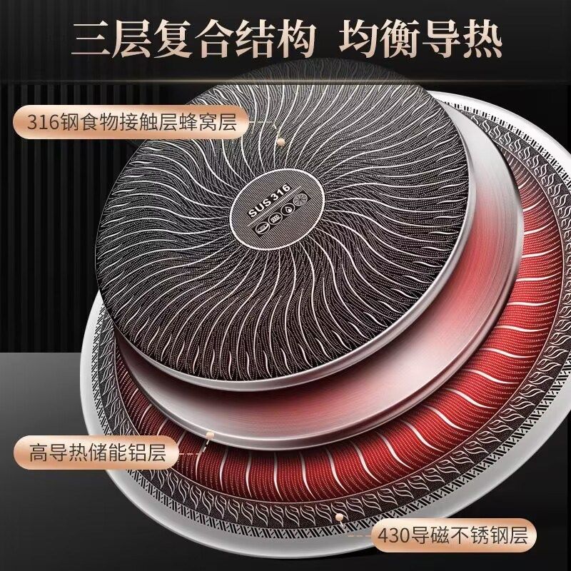 户外316不锈钢烧烤盘烤肉x盘烤肉锅家用韩式铁板烧电磁炉煎烤盘,户外/登山/野营/旅行用品,烧烤盘,淘宝优惠券,粉丝福利购,淘宝优惠卷