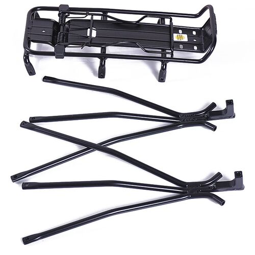 自行车货架 自行车尾架 山地车后货架 碟刹车货架 货物架 书包架