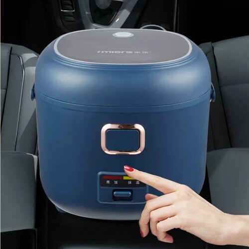 车载电饭煲24v货车12v小车大货车用电饭锅220v车家两用做饭神器