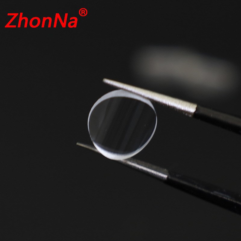 玻璃材质45一字线激光镜片直径8Fmm激光模组一字线聚焦透镜