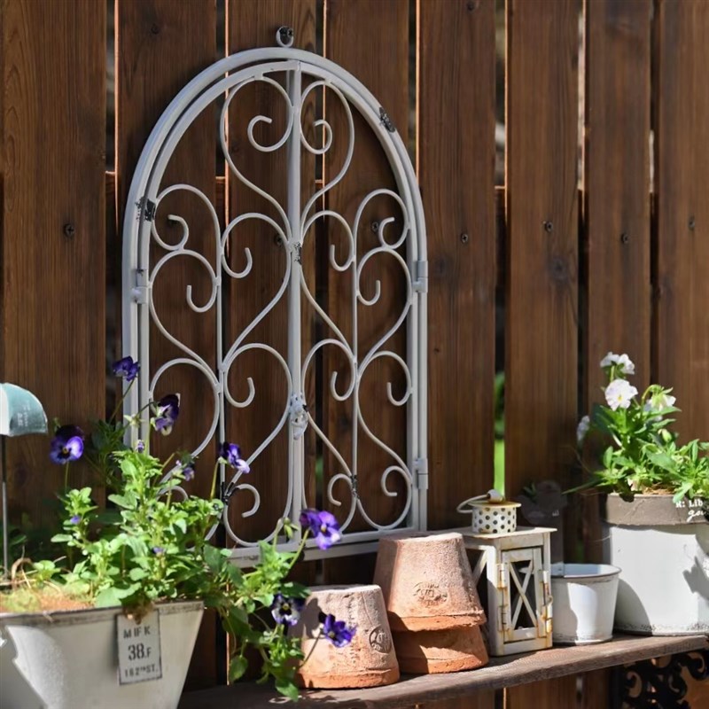 可打开壁挂装饰小窗户装饰餐客厅壁饰创意装饰挂件背景墙铁艺挂饰