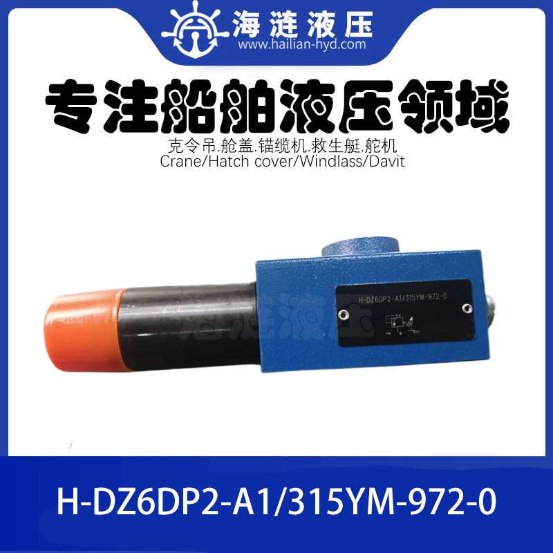 液压压力顺序阀H-DZ6DP2-A1-315YM-972-0 Sequence valve