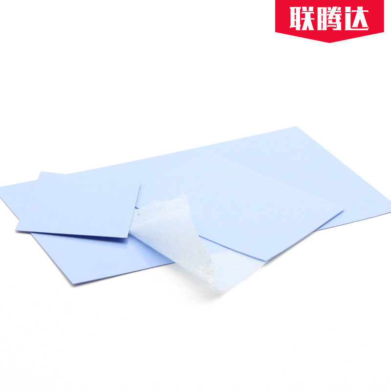 2W玻纤导热硅胶片抗撕裂散热绝缘垫片电子部件高导热材料1mm厚