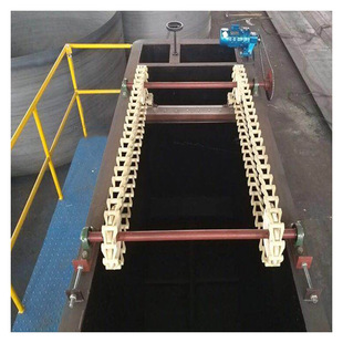 污泥处理用气浮沉淀池链条式刮泥机 山东智博刮泥机 链板式撇渣机