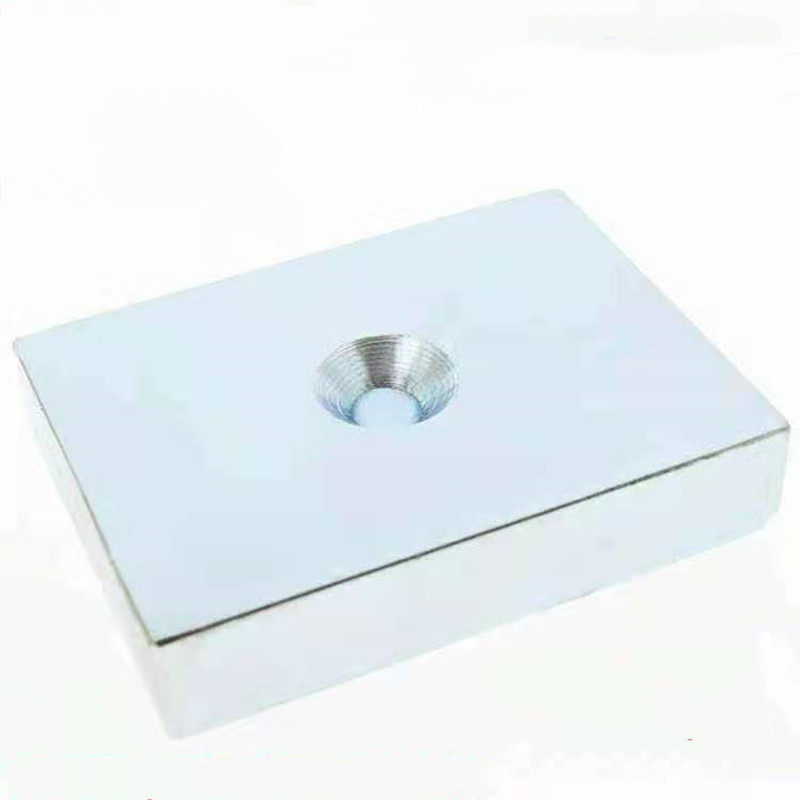 强磁铁80X60X17孔1 0MM钕铁硼强磁铁吸铁石 强磁铁 厂家批发