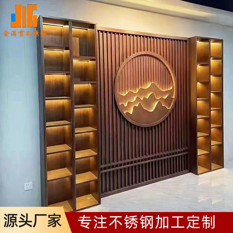 不锈钢壁龛嵌入式浴室收纳置物架背景壁柜金属酒店卫生间置物架子