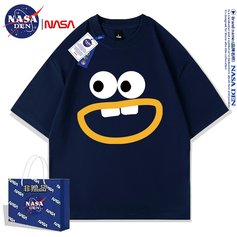 NASA联名纯棉夏季短袖T恤男女款