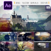 Inks视差相册AE模板特殊活动视频开场动画制作演示片头设计