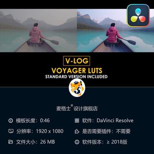 DaVinci Resolve专业影视VLog调色LUT预设合集支持DJI和ARRI相机