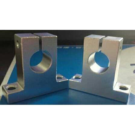 T型固定座管道固定件支柱喷枪支架圆棒固定夹感应器 万向节底座