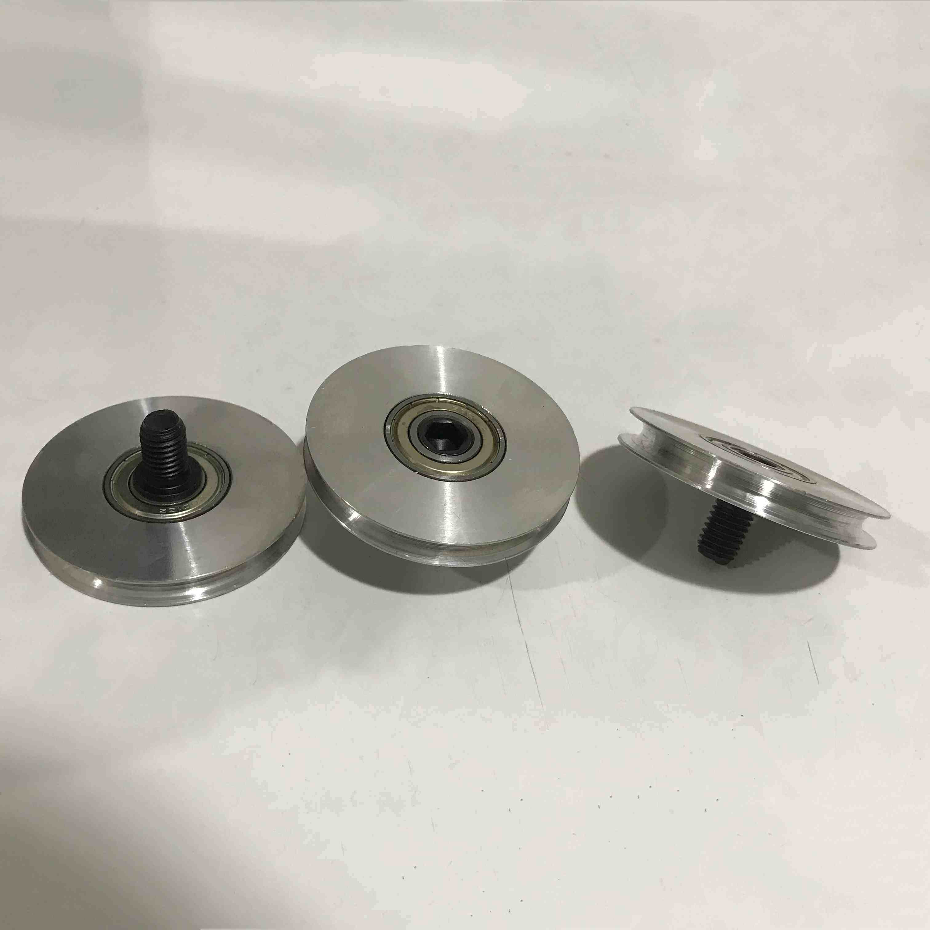 圆带轮/圆皮带用惰轮/窄幅型/外螺纹轴承/MBFN MBFNM全系列