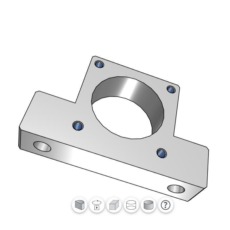 E-TBMD42-22E-TBMD57-30/42步进电机安装座57步进电机安装座