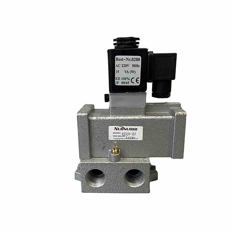 K23JD-15常闭二位三通截止阀G1/2 四分DN15 K23JD-15T常开电磁阀