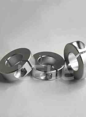 铝制开口型固定环光轴固定环夹紧环夹轴器轴套轴承定位SCS20SCS30