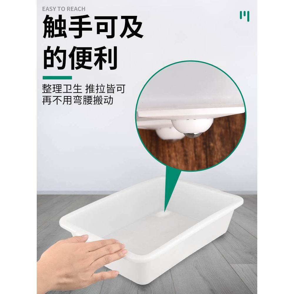 保联万向轮底托迷你滑轮底座滚珠脚轮家具移动茶几托盘粘贴小滚轮