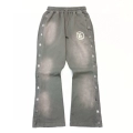 Gray Zippered Trousers