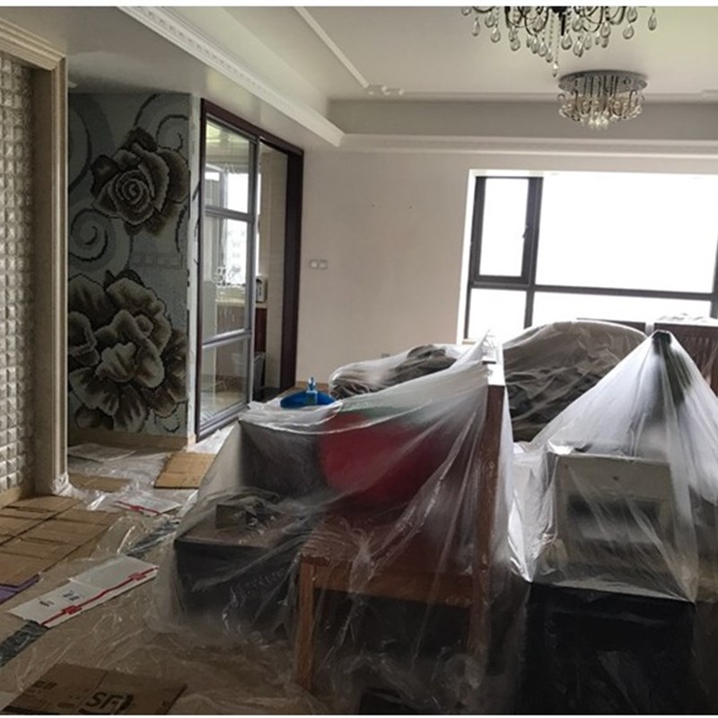 薄膜加厚防雨水家用装修家具防尘塑料布油漆保护膜透明防潮大棚膜