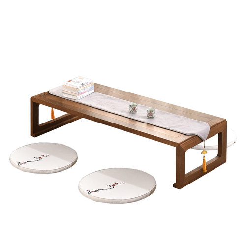 红木家具鸡翅木榻榻米桌新中式茶几飘窗桌矮桌茶道桌炕几炕桌简约