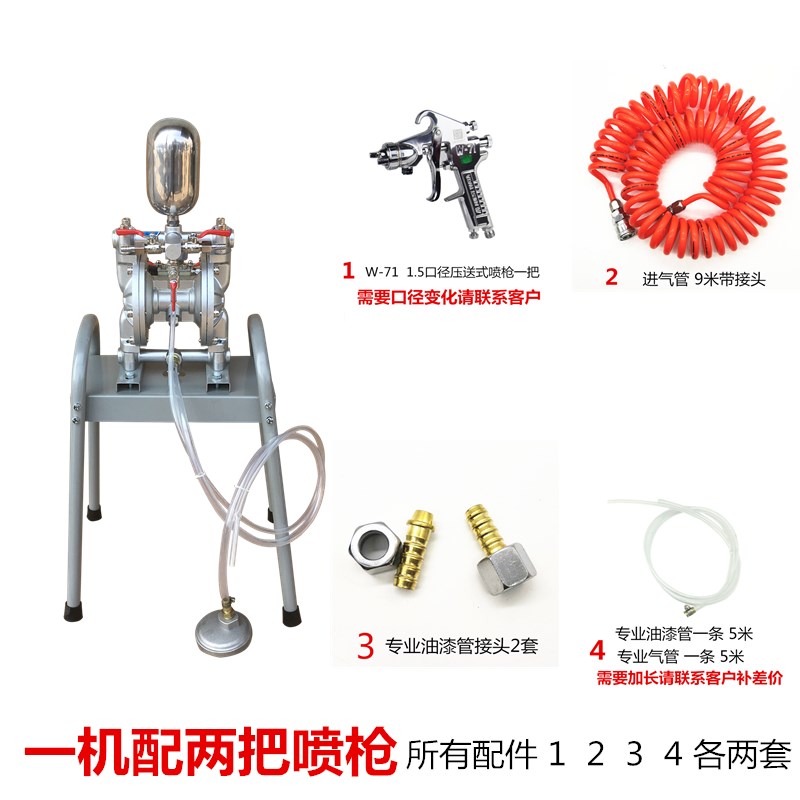隔膜泵气动专业油漆泵喷漆泵油泵自吸泵油墨泵浦耐酸碱