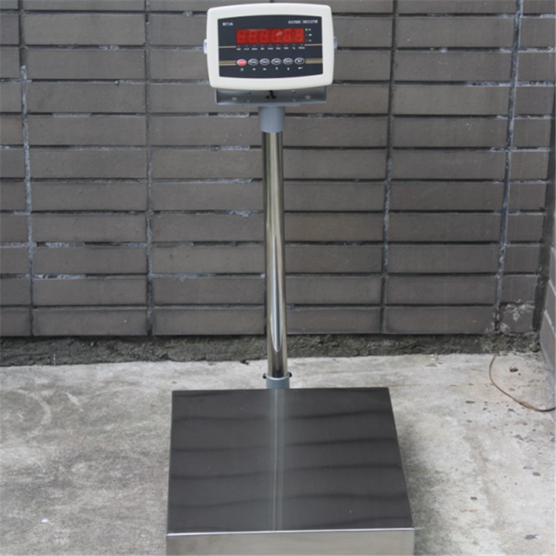 电子台秤TCS-150kg/10g高精度磅不锈钢面板60kg工业计重电子台称