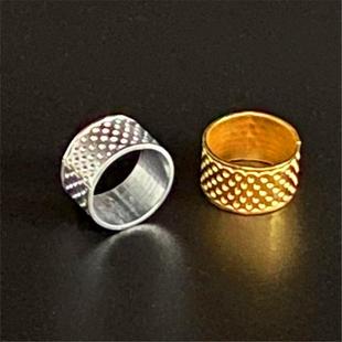 顶针缝纫护指工具防扎针箍指套金属压针器量大优惠 加厚老式