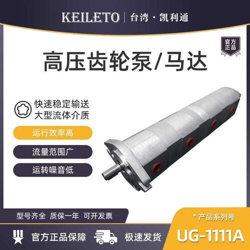 液压齿轮泵双联泵UG-11A-F11R/F22R/F33R/F44/F55/F66/F88R-X2-2B