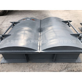 钢制焊接节能式 侧翻双开拍门用于泵站出水口涵洞排水口11000元 套