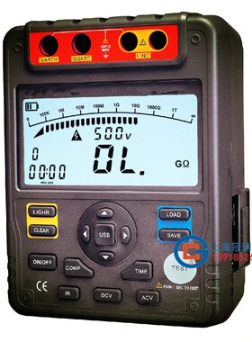 GC2671D数字兆欧表（2500V，极化指数）数字式绝缘电阻测试仪