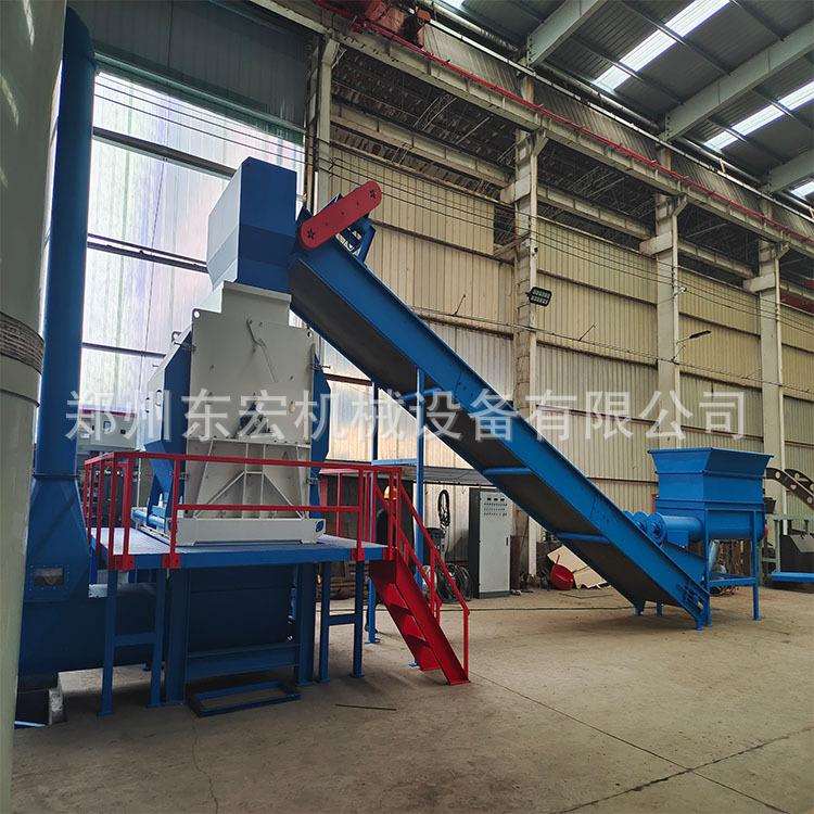 带沙克龙粉碎机双口果园粉碎机干法废纸制浆系统一条龙流水线