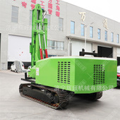 矿用建筑光伏工程地钉打桩机履带单缸柴油机液压潜孔动力头打桩机