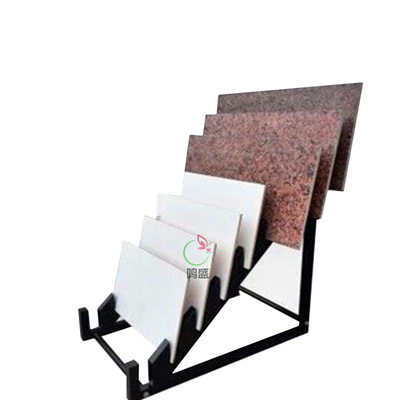 长雅供应陶瓷600瓷片产品样板架展具仿古地砖展示架直供