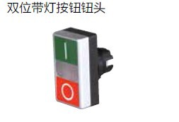 TAYEE上海天逸双位带灯自复位按钮LA42HD-11/DC24V RG