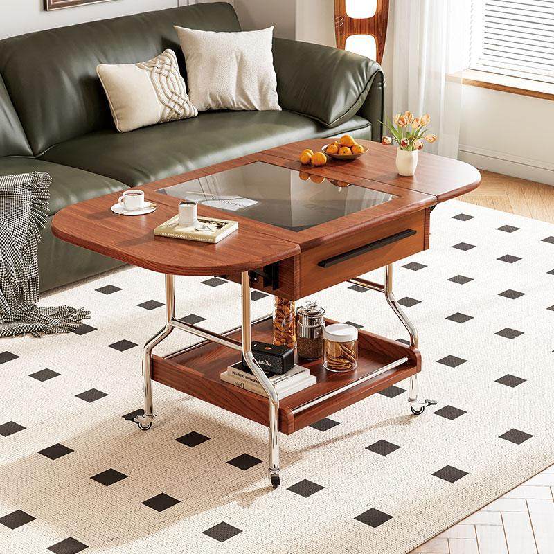 客厅家用可移动茶几小户型现代简约小桌子带轮沙发边几折叠茶几桌,橡塑材料及制品,其他塑料制品,淘宝优惠券,粉丝福利购,淘宝优惠卷