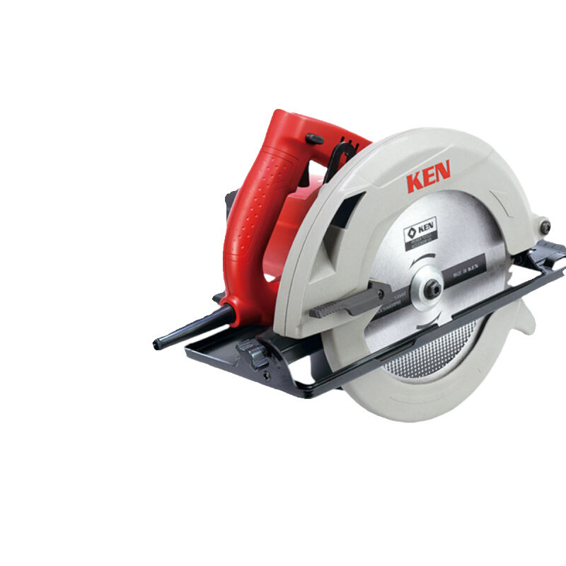 ken/锐奇电动圆锯9寸专业alc墙板切割机工地大功率木材手提切割