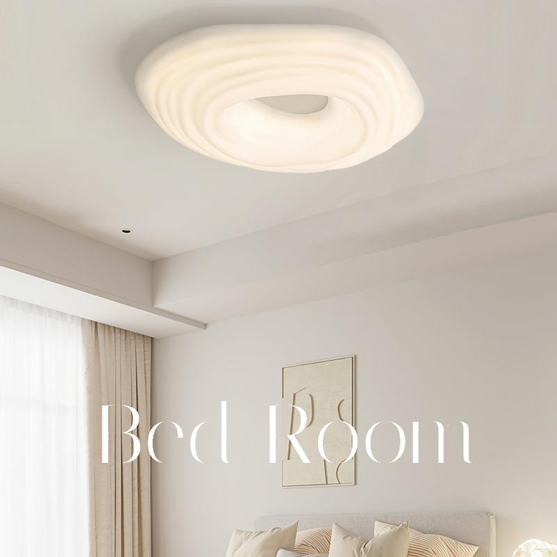 跨境曲奇灯客厅卧室吸顶灯北欧简约现代创意奶油风儿童房书房灯具