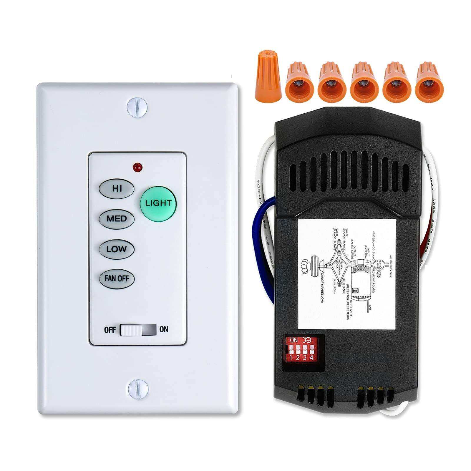 吊扇灯吊扇壁控 UC9050T CHQ9051T Ceiling Fan Wall Remote