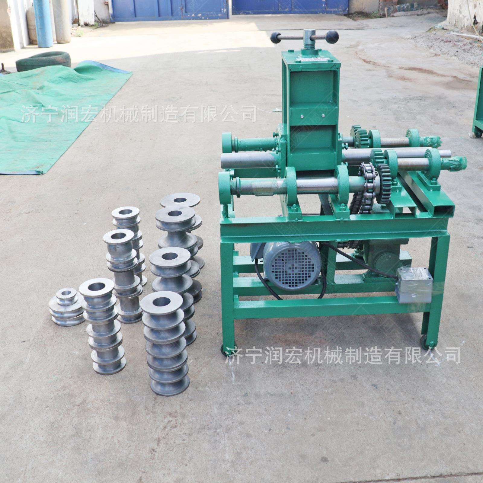 76型电动弯管机民用小型不锈钢圆管压弯机大棚弯弧折弯设备带模具