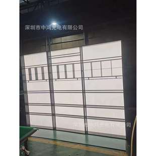 6000K 4000K LED灯板亚克力发光板 3000K 不锈钢柜用发光背板12V