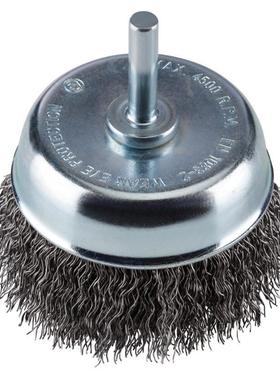 德国罗迪斯RHODIUS进口钢丝轮带柄不锈钢丝碗刷75*20*6