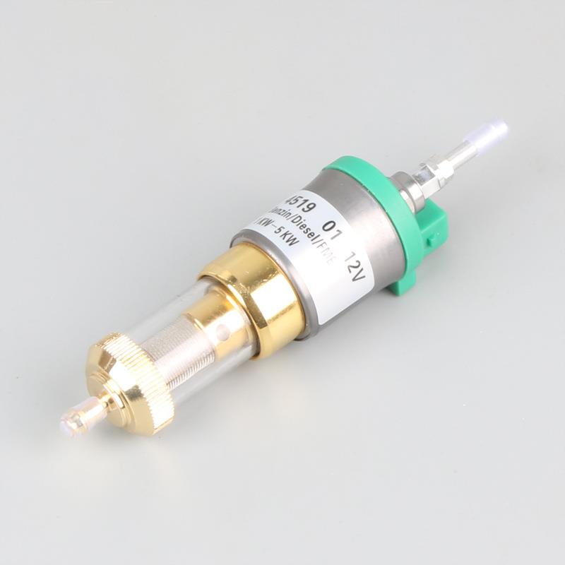 F款油泵绿头新款带油滤燃油输油电子脉冲跨境驻车加热器汽车配件