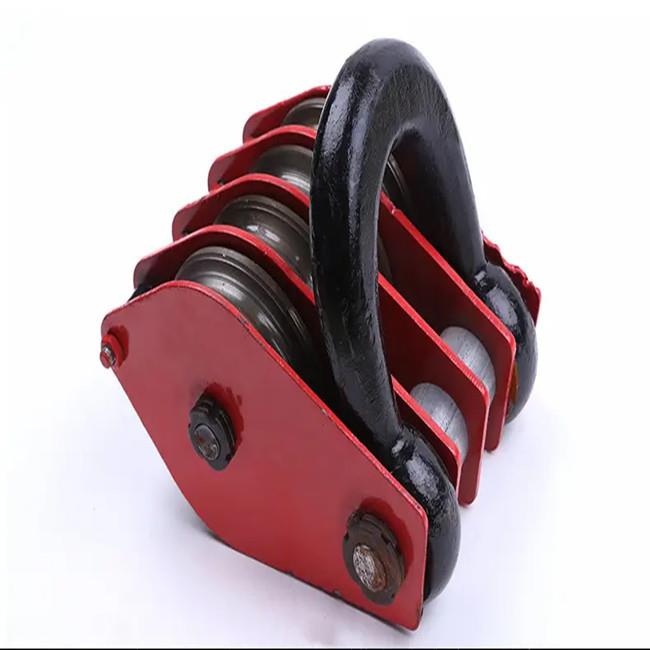 12350玉田磐石梅花多轮起重滑轮船用滑车吊环行大吨位省力滑轮组