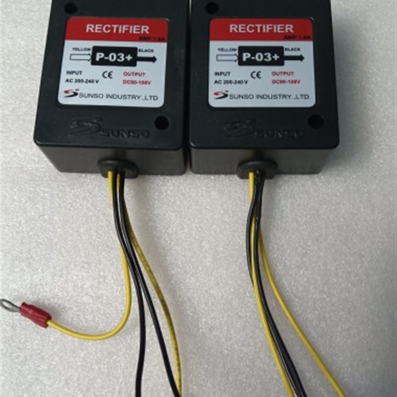 RECTIFIER P-03+ AC200-240V DC90-108V SUNSO INDUSTRY.,LTD