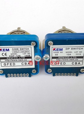 韩国KEM数字式波段开关KDP 12/24/A/B 01/02/J/N 方式开关/主轴/