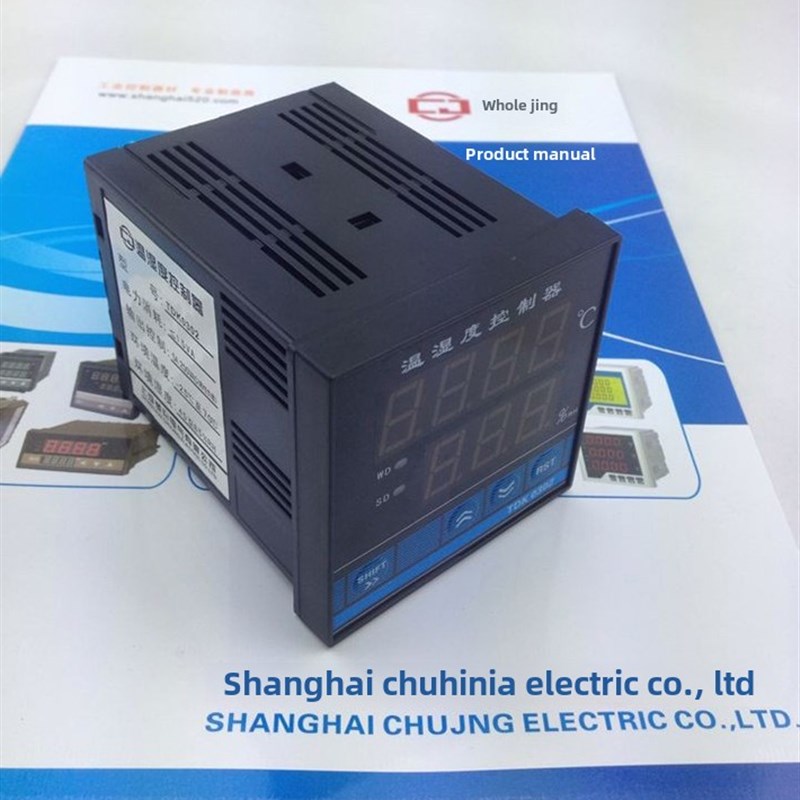 楚精Cj-0302温湿度控制z器温湿度传感器220V工业高精度