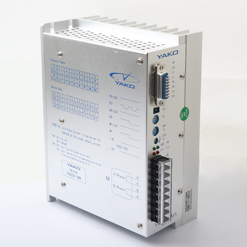 研控步进电机驱动器2D811 YKA2811MA雕刻机驱动器YAKO驱动器