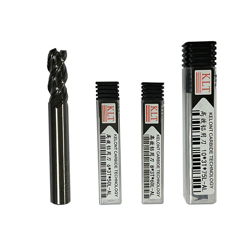 台湾KLT合金铣刀 铝铣刀 钨钢立铣刀 合Y金铝用铣刀