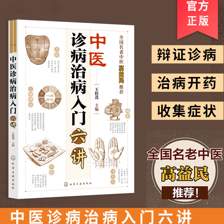 中医诊病治病入门六讲名老中医诊断入门常见病症辨证分析典型病症证型手册典型症状表现与病因病机治疗原则与代表方药参考书