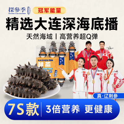 探参季高品质即食海参辽刺参